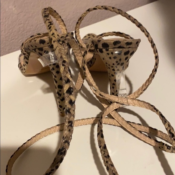 Cheetah Print Heels - Picture 3 of 7